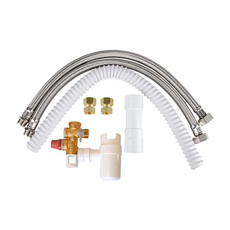 Dipra – Kit de raccordement pour chauffe-eau électrique – Installation cuivre – Groupe de sécurité vertical – Filetage plomberie