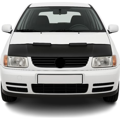 Protège Capot pour VW Polo 1994 à 1999, Bra de Capot Protection, Noir (1/5)