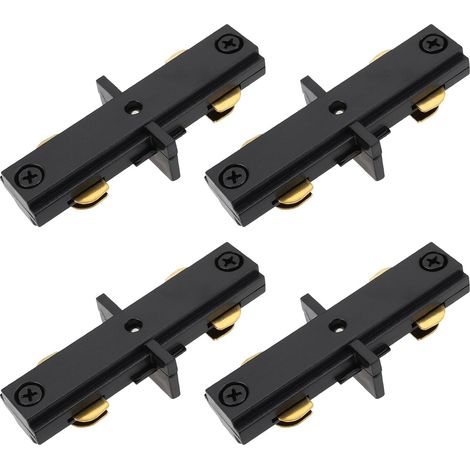 Lot de 4 connecteurs à circuit unique à 3 fils 120 V série H compatibles avec les systèmes d'éclairage WAC (1/5)