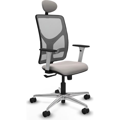 Silla de oficina piqueras y crespo Motilla blanco espuma alta densidad (1/2)