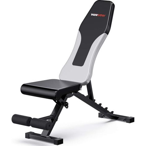 Verstellbare Hantelbank Faltbar Workout Bank Heimgymnastik Fitnessbank (1/5)
