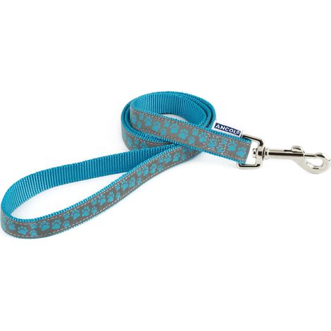 Ancol Lead Reflect Paw Blue - 100-1 - 584014 (1/3)