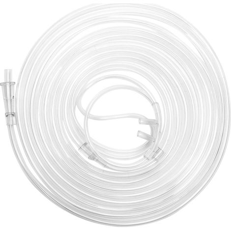 Tuyau à oxygène nasal jetable universel 4m à double orifice pour usage domestique (1/5)