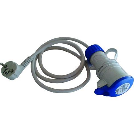 Adaptador Asein 1132911/2 SCH+2P+T CE. 1,5MT