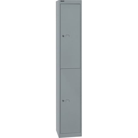 BISLEY Garderobenschrank Office     Silber