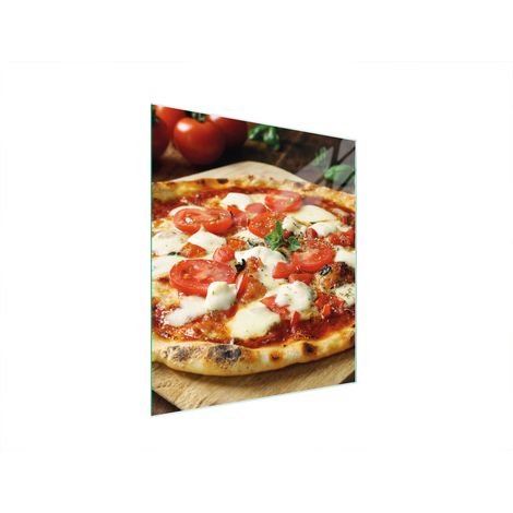 Glasschneidebrett 45x52 Pizza
