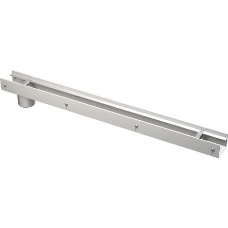 Desagüe de 75 mm con ajuste, acero inoxidable. (1/2)