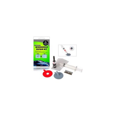FLITI Kit Réparation Pare-Brise Résine UV Fissures Éclats Verre Double Couche Durcissement Rapide (1/5)