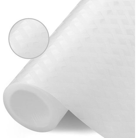 Tapis Fond de Tiroir, Protection Tiroir Cuisine, Tapis Fond de Non-adhésif Antidérapant, Peut Etre Coupé, EVA Plastique Film Protecteur, pour Placard Cuisine(Transparent/30cm x 150cm) (1/4)