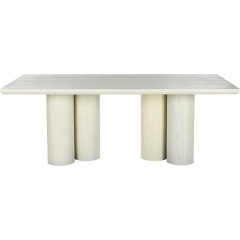 Mesa Comedor Mdf 200X100X76 Simil Madera