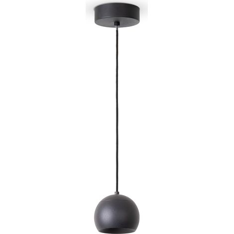 Paco Home Pendelleuchte Esstisch Hängelampe Esstischlampe Beton Retro Vintage Lampe Schwarz, Typ 2