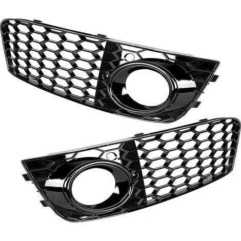 Griglia fendinebbia per Audi A4 B8 2009-2011 (nera) (1/5)