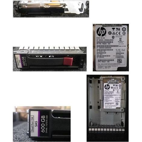 Disco duro HP Enterprise de 600 GB, 3,5", 15 000 rpm, LFF, 737574-001