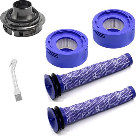 Set di filtri per aspirapolvere Dyson V7 V8 V8+, 4 pezzi, bianchi (1/3)