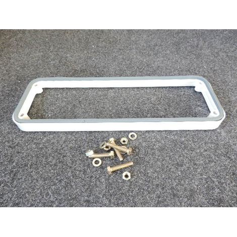 Bride d'accouplement polyester 285x86mm pour accouplement de 2 coffrets MORVAN ouverture N°4