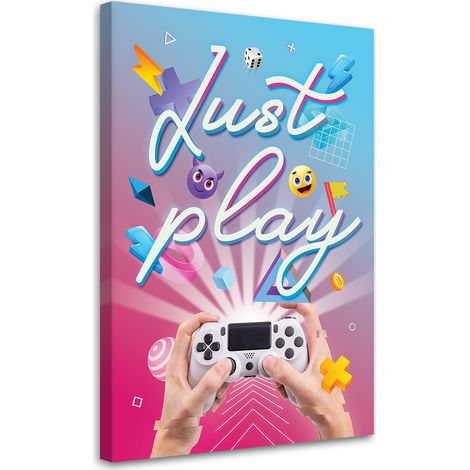 Quadro su tela, Controller di giochi - 80x120 (1/4)