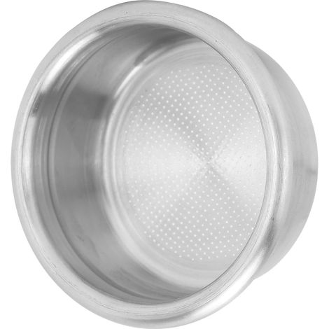 58-mm-Doppeltassen-Einwand-Nichtdruck-Porenfilterkorb Kaffeefilterzubehör (1/5)