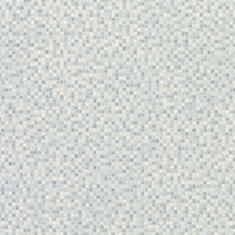 Sol Vinyle Carrelage mosaïque - Bleu - Rouleau de 4m x 2m (1/5)