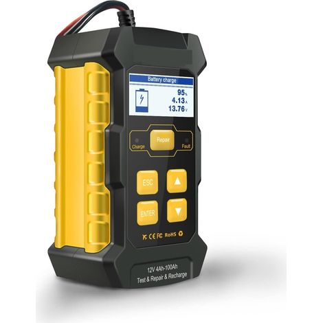 Testeur de charge de batterie Kw510 Testeur de voiture Testeur de batterie Réparation de voiture Chargeurs de la batterie de la voiture Outil de maintenance automatique Dispositif de diagnostic automo (1/5)