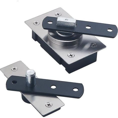 Charnière pivotante en acier inoxydable 360° – Antirouille, étanche, dimensions 10 × 5,9 cm et 3,2 × 10 cm (lot de 2) (1/5)