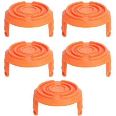 Ensemble de 5 Cache-Bobines pour Tondeuse Bordure Compatible Worx WA0010 - (1/5)