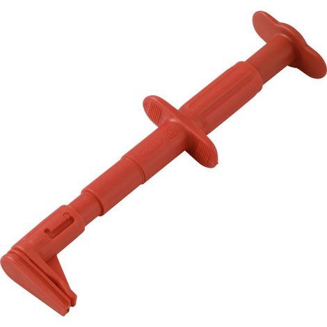 VOLTCRAFT MSK-140 Rot Morsetto piatto di sicurezza Per barre conduttrici Connettore 4 mm,CAT III 1000 V 10 A. Rosso (1/5)