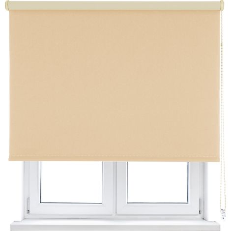 VIEWTEX Tenda a Rullo Opaca Termica/Oscurante Albicocca 90 X 190 cm - Made in Europe - 5 Anni di Garanzia (1/5)