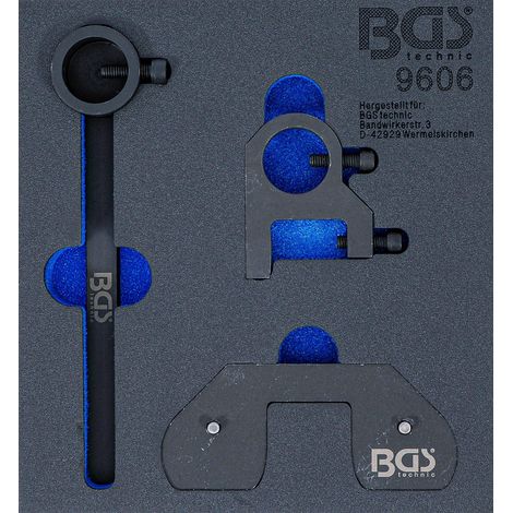 BGS Werkstattwageneinlage 1/6: Ausgleichswellen-Einstellwerkzeug-Satz für Land Rover / Citroen / Mitsubishi / Peugeot / Ford 2.2 DOHC Diesel-Motoren - 9606 (1/3)