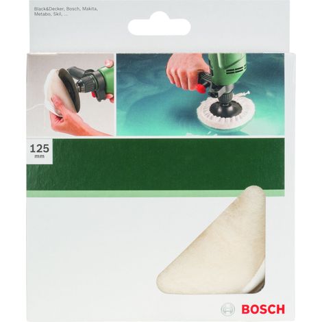 Capuche en laine de mouton pour forets, tendue Tensada BOSCH 2609256290 (1/2)