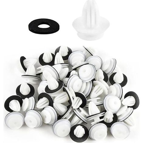 25 Pièces clips voiture,Clips de Fixation,Clip de Fixation de Voiture,Universal Retenue Vehicle Clips Rivets,Clips de Porte de Voiture Fixation,pour Auto Voitures Panneaux de Portes (1/4)
