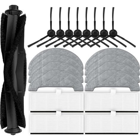 Compatible avec Imou L11, L11 Pro Robot Aspirateur Pièce de Rechange Main Spin Edge Brosse latérale Filtre Hepa Mop Rag Dust Bag Accessoires Kit (Color : Set Q) (1/5)