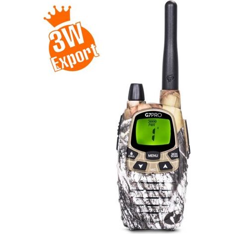 Midland ricetrasmittente mimetica G7 PRO CAMO LPD PMR Bibanda Export 3W - C1090.15