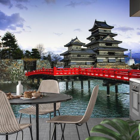 Papier peint panoramique - Japon - 130 cm x 90 cm (1/4)