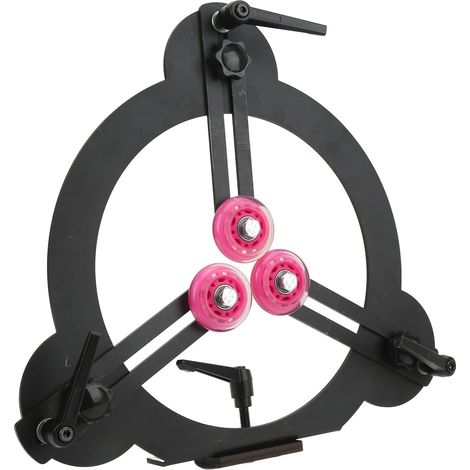 Support de Lunette Fixe en Métal pour Tour à Bois, Accessoire de Tournage Cylindrique, Outil de Maintien pour Pièces (1/5)
