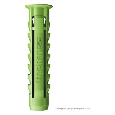 Cheville FISCHER SX GREEN 8X40 - 1 pièce