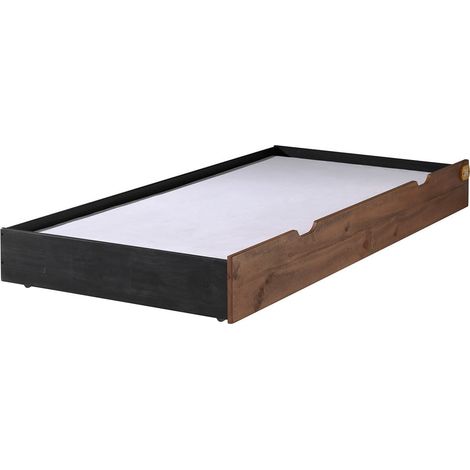 TCHAD - Tiroir pour Lit 90x200cm en Pin Massif à Motifs (1/3)