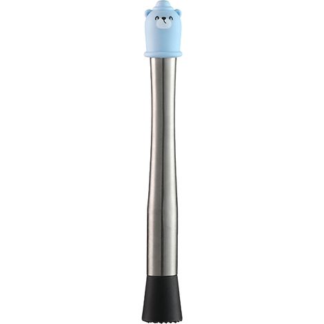 Pilon à Cocktail en Acier Inoxydable avec Manche Ergonomique 26cm pour Bar Professionnel (1/5)