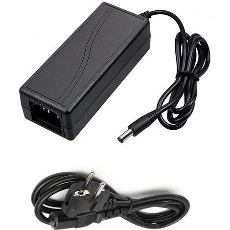 Alimentation 24V 6A, Alimentation LED Adaptateur Secteur 100-240V AC/DC Transformateur 5,5 mm x 2,1 mm Prise de Sortie DC Alimentation Universelle 24V pour 5050 3528 Bande LED (1/5)