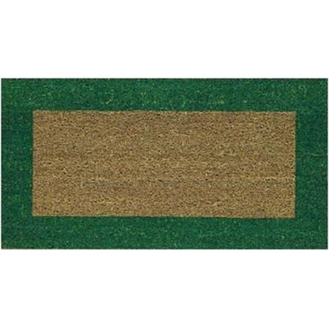 ZERBINO COCCO ECOCO VERDE SPESSORE MM.18 - cm.40x80 FER 336154