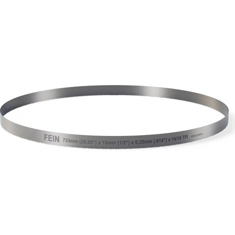 Fein Bandsägeblatt für Metall und Kunststoff BIM 733 T14 MS 3 Stück 63502308000 (1/2)