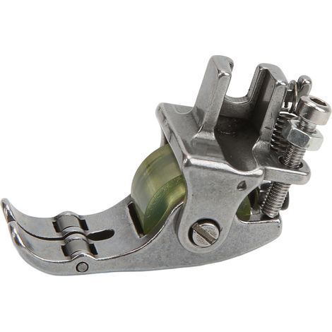 Semelle presseur robuste en caoutchouc pour machine à coudre industrielle, durable et anti-usure. (1/5)