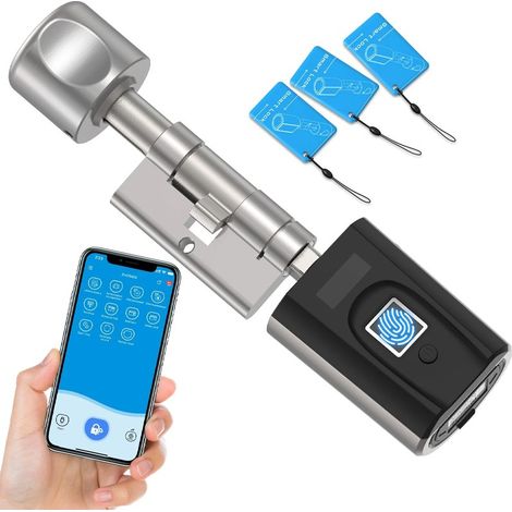 Welock Cilindro Elettronico per Serratura Smart Bluetooth con Impronta Digitale (1/5)