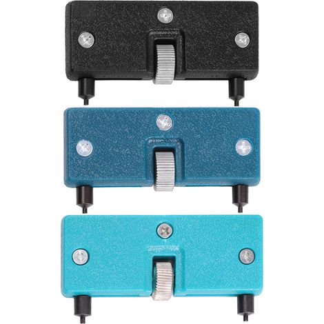 Portable two-claw watch case opener, green two-claw watch case opener.--DTEKGAZ