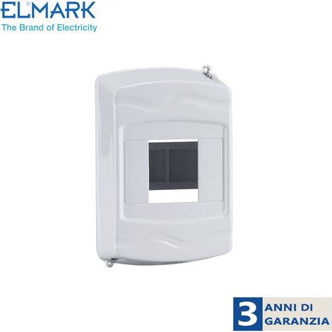 SCATOLA PER INTERRUTTORE AUTOMATICO IP30 1 MODULO MONTAGGIO A VISTA