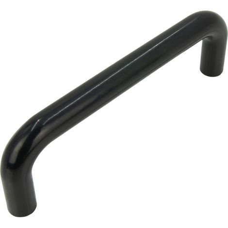 Möbelgriff schwarz 96 mm Kunststoffgriff (1/5)