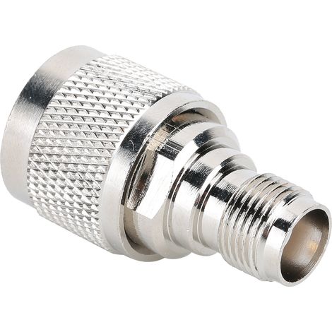 Adaptateur N mâle vers TNC femelle haute performance, portable, plaqué or (lot de 2) (1/5)