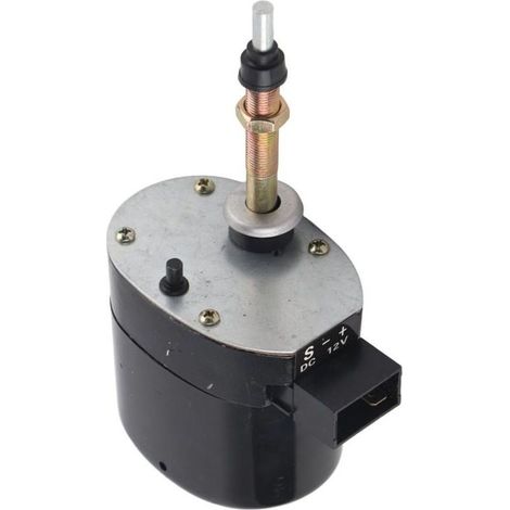 Moteur d'essuie-glace en métal DC12V, champ d'essuyage à 105 °, accessoire universel pour tracteurs (1/5)