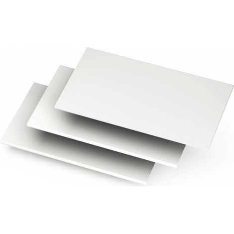 kit 3 ripiani aggiuntivi per armadio giotto 83x48,5 cm