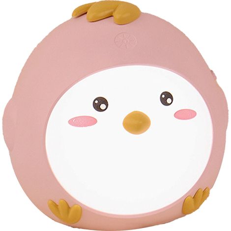Veilleuse tactile poule rose, mignonne et innovante, lampe de chevet LED rechargeable USB pour la chambre (1/5)