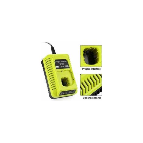 BCL14181H Ersatzladegerät für Ryobi 9,6V - 18V Lithium-Ionen- und Ni-MH/Ni-CD-Akkus (1/4)